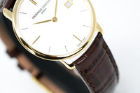 Thumbnail for Frederique Constant Slimline Watch Yellow Gold FC-220V5S5