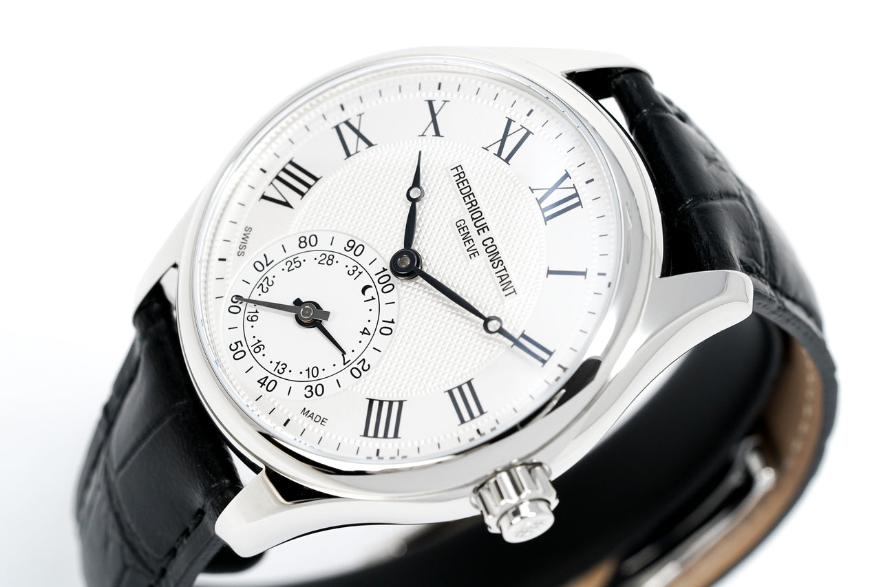 Frederique Constant Watch Men's Horological Smartwatch Classics Silver FC-285MC5B6