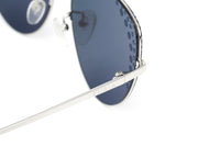 Thumbnail for Furla Women's Sunglasses Rimless Cat Eye Silver/Grey SFU180 0579