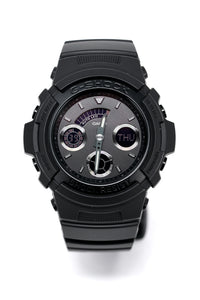 Thumbnail for Casio G-Shock Watch Analogue-Digital Black on Black AW-591BB-1ADR