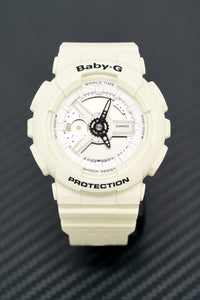 Thumbnail for Casio Baby-G Watch Ladies Punching Pattern White BA-110PP-7ADR