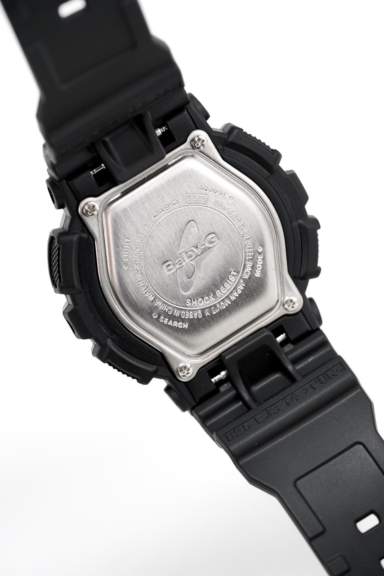 Casio Baby-G Watch Ladies Black/Rose Gold BA-110RG-1ADR