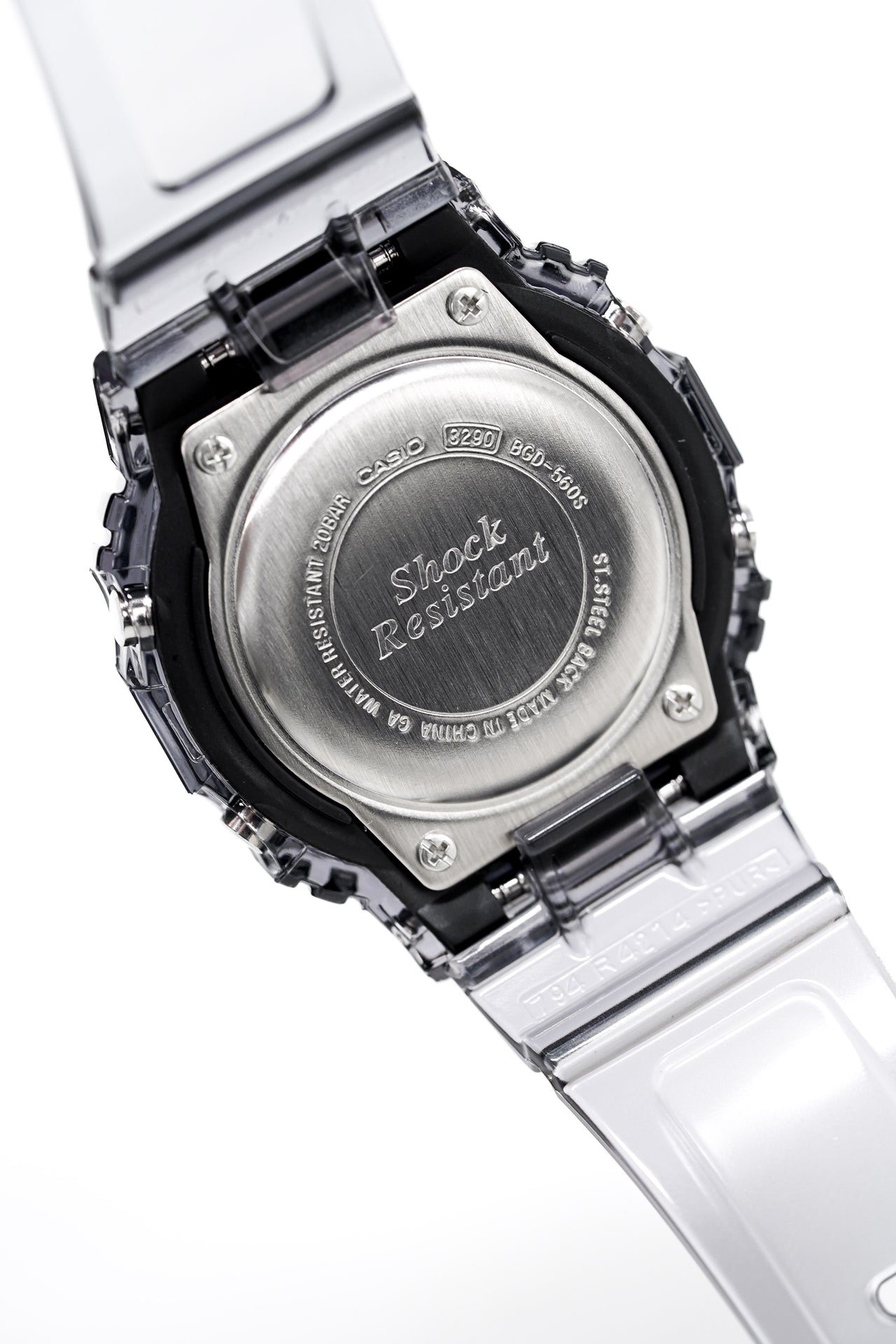 Casio Baby-G Watch Colour Skeleton Black BGD-560S-8DR
