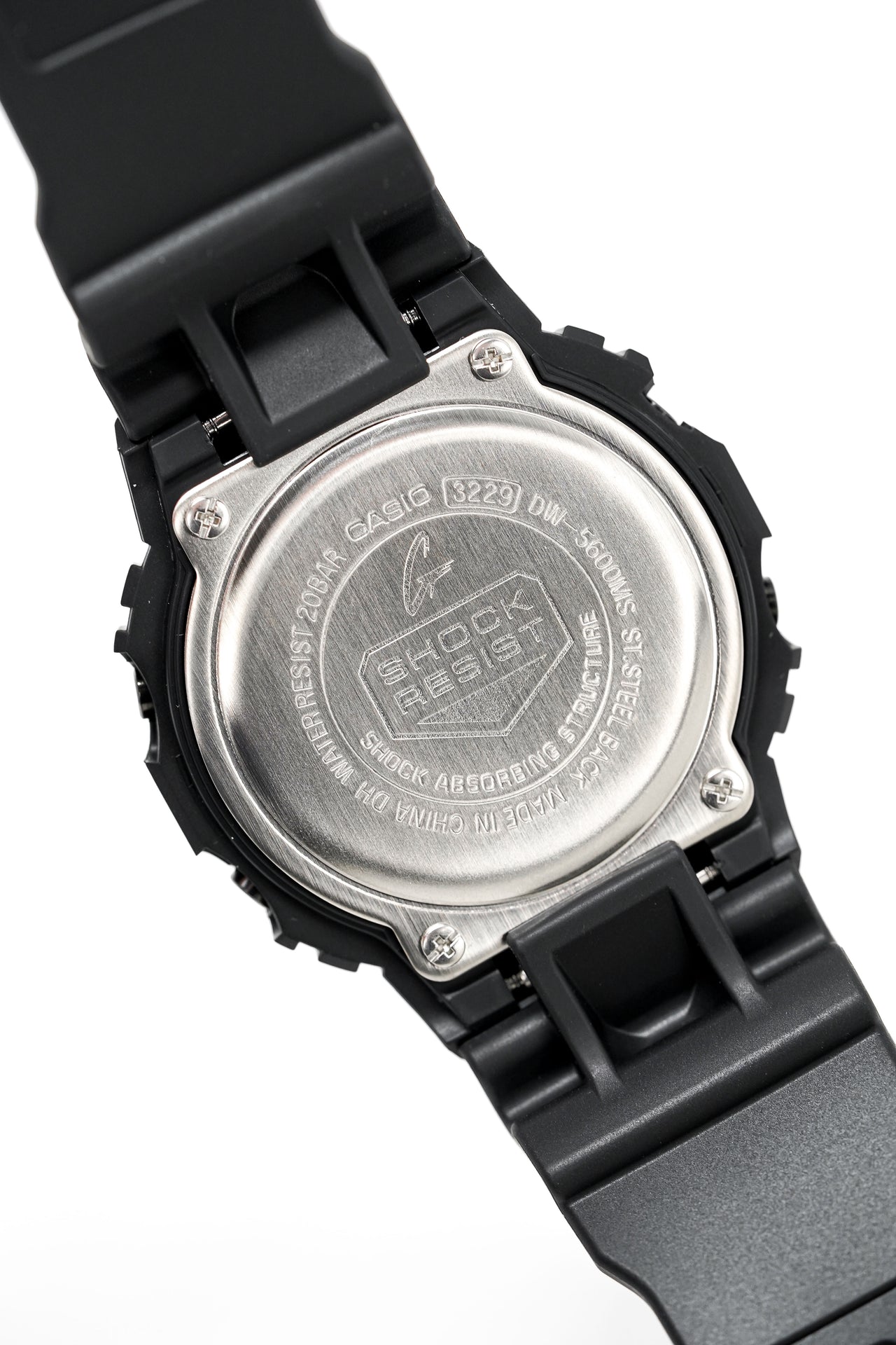 Casio G-Shock Watch Men's Black on Black DW-5600MS-1DR