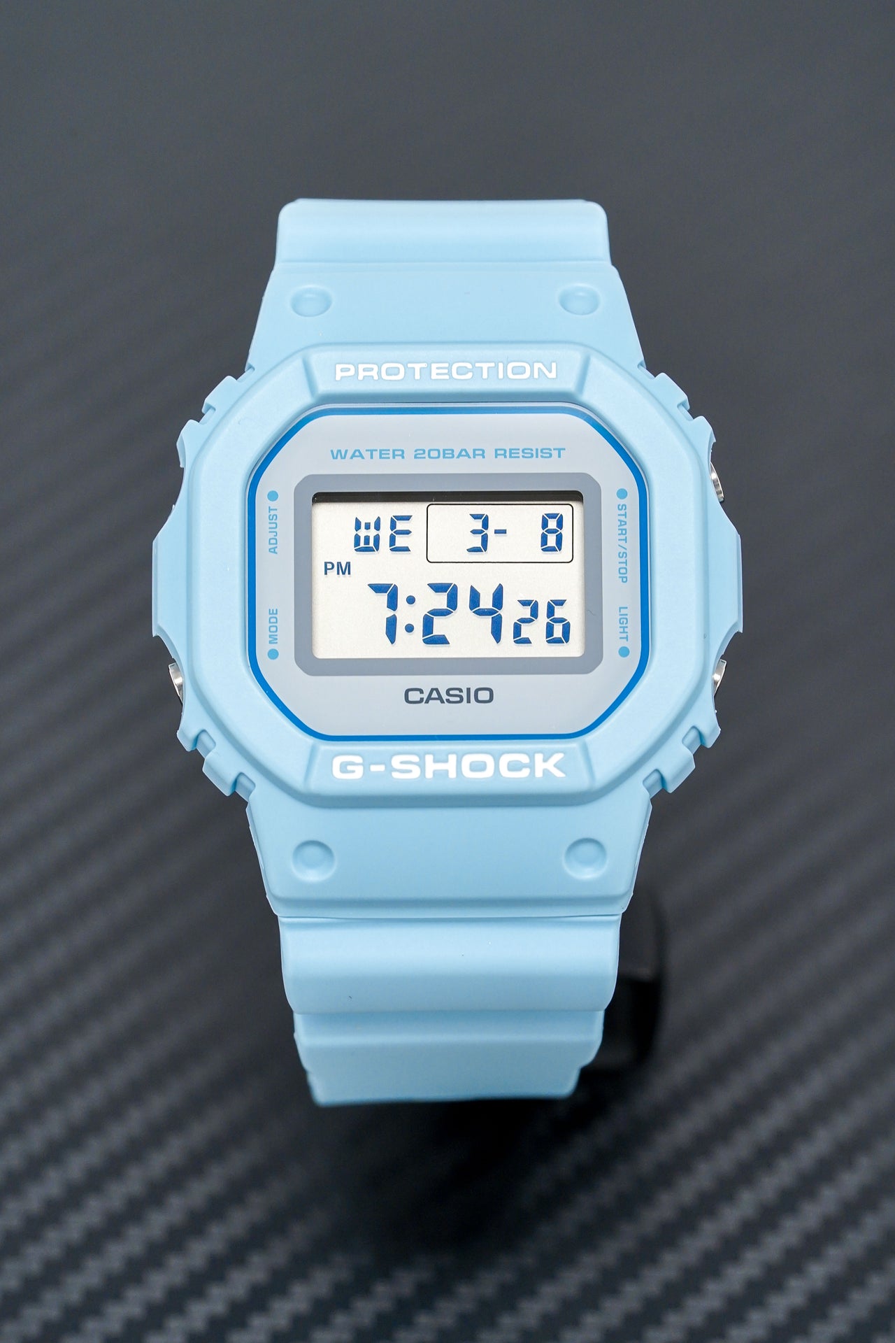 Casio G-Shock Men's Watch Matte Blue DW-5600SC-2DR