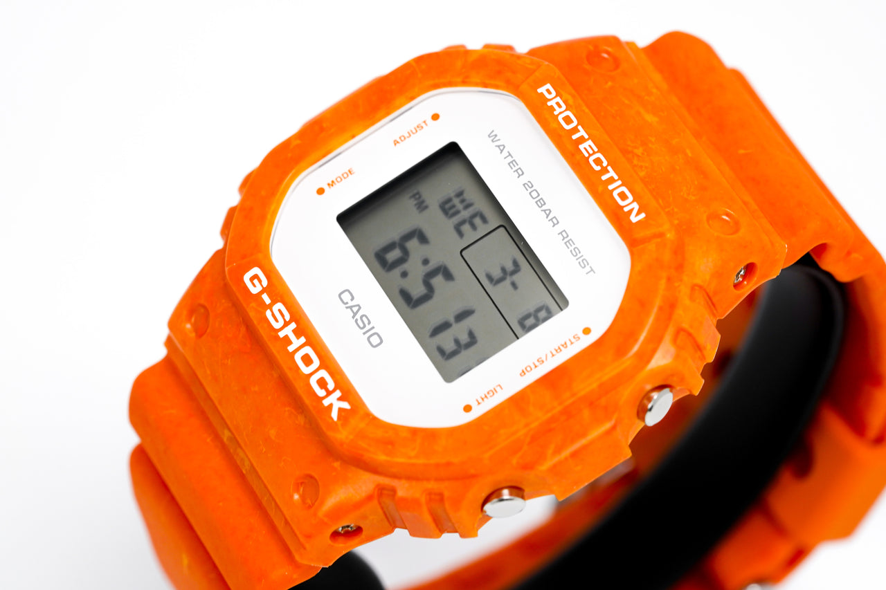 Casio G-Shock Men's Watch Vivid Orange DW-5600WS-4DR – Watches & Crystals