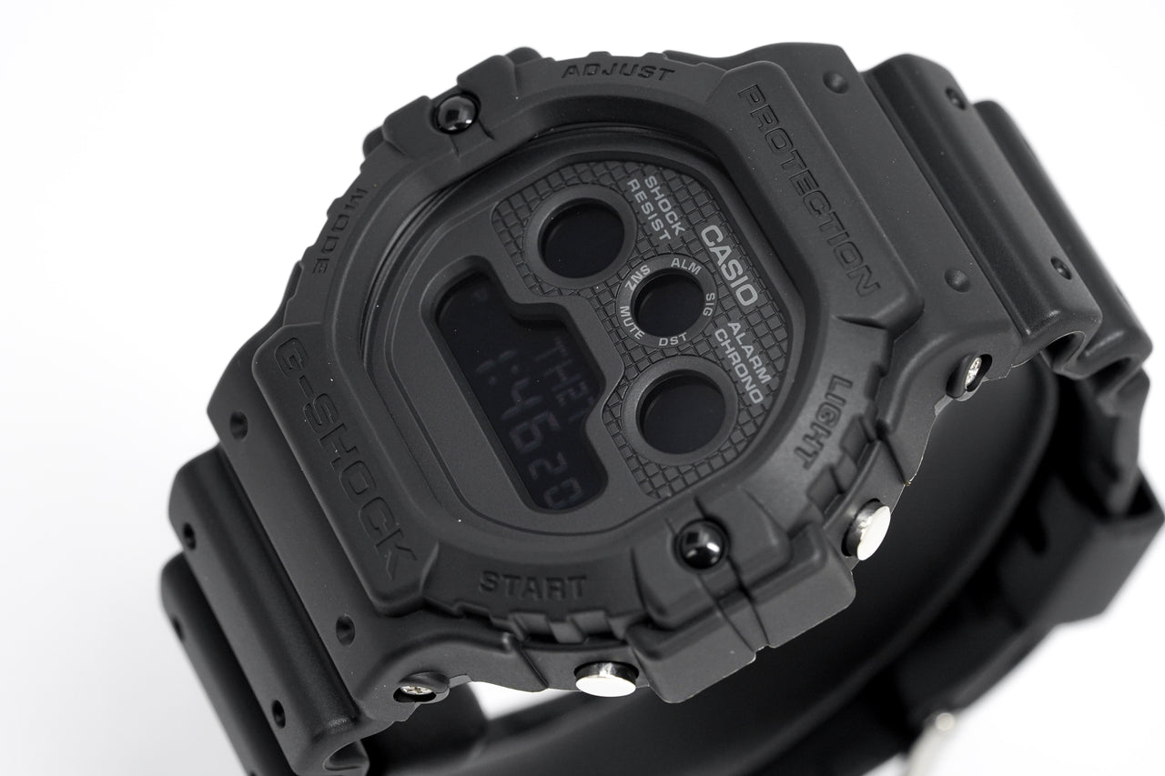 Casio G-Shock Watch Men's "Three Eyes" Classic Basic Black DW-5900BB-1DR