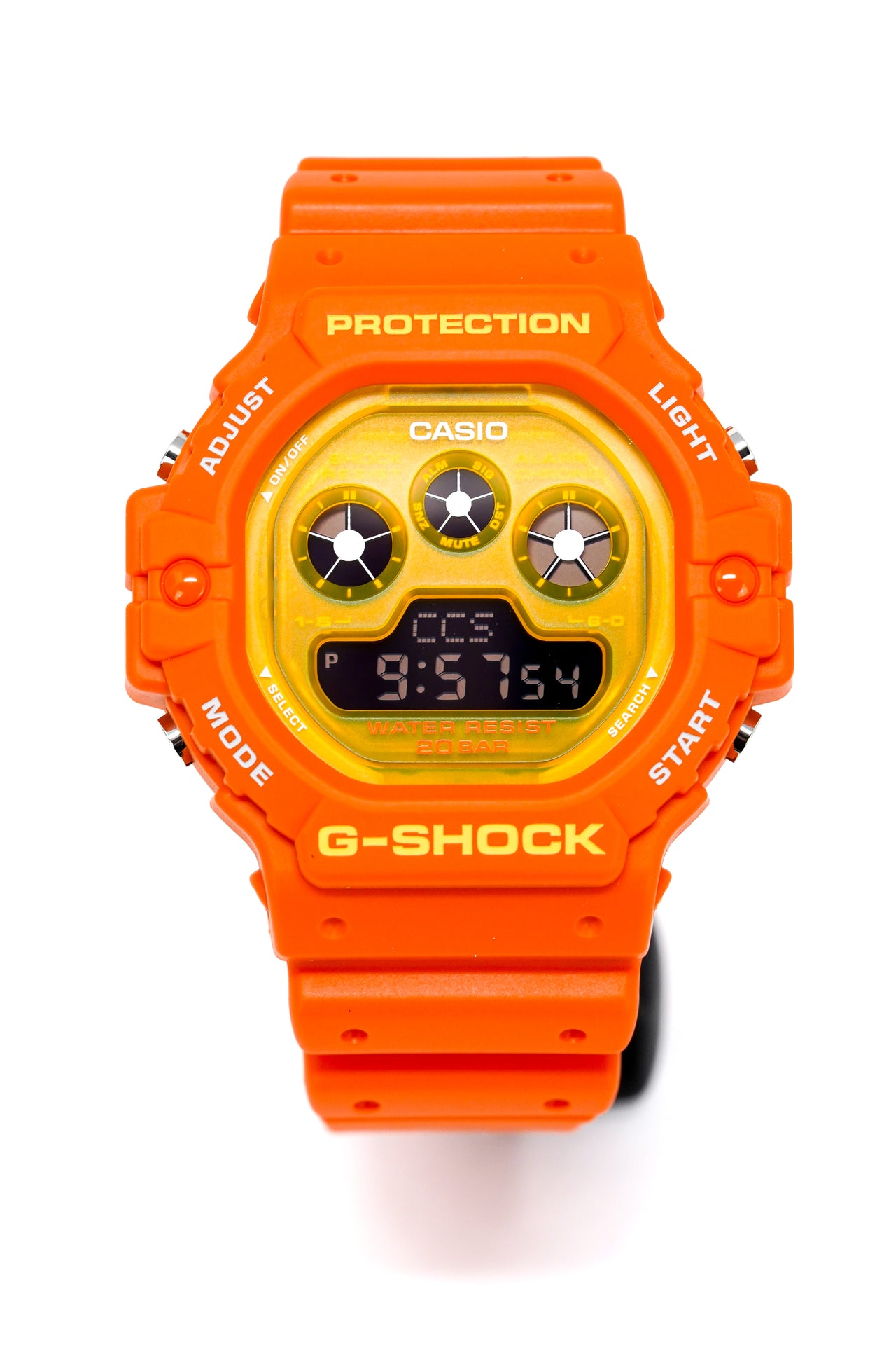 Casio G-Shock Watch Men's Shock Tech Orange DW-5900TS-4DR