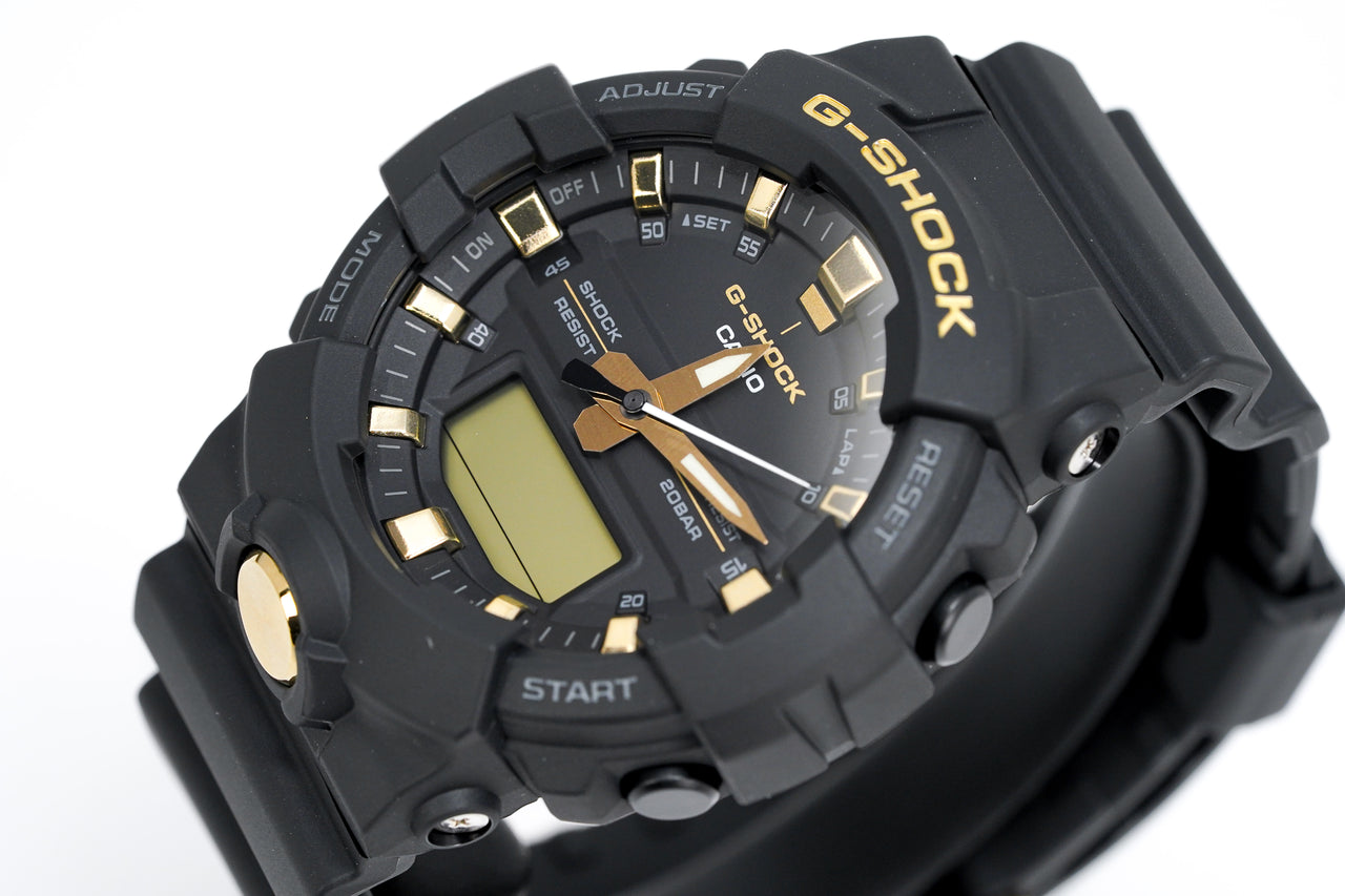 Casio G-Shock Watch Black/Gold GA-810B-1A9DR