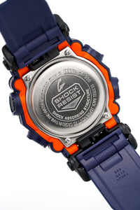 Thumbnail for Casio G-Shock Watch Heavy Duty Blue/Orange GA-900-2AER