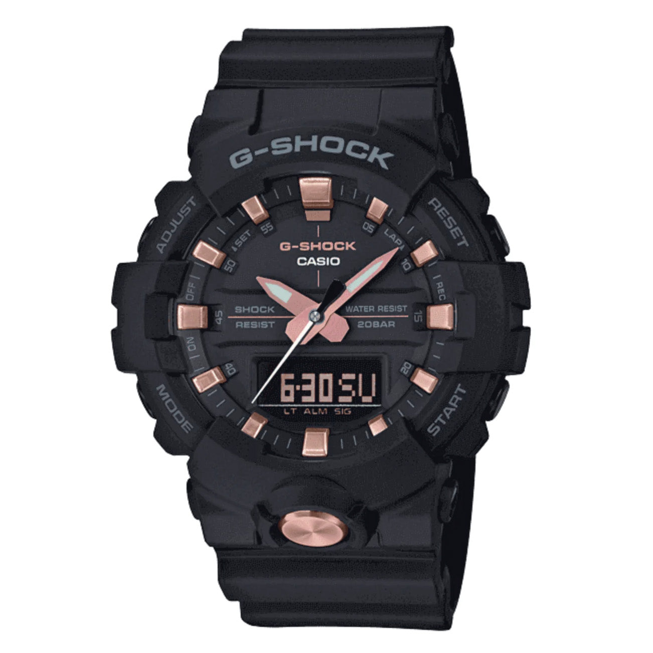 Casio G-Shock Watch Black/Rose Gold GA-810B-1A4DR