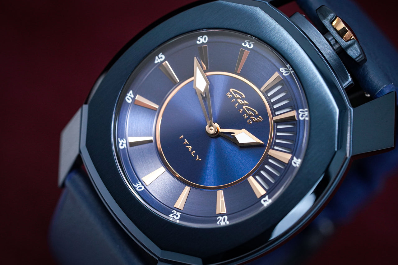 Gaga Milano Watch Frame_One Blue 7053.01