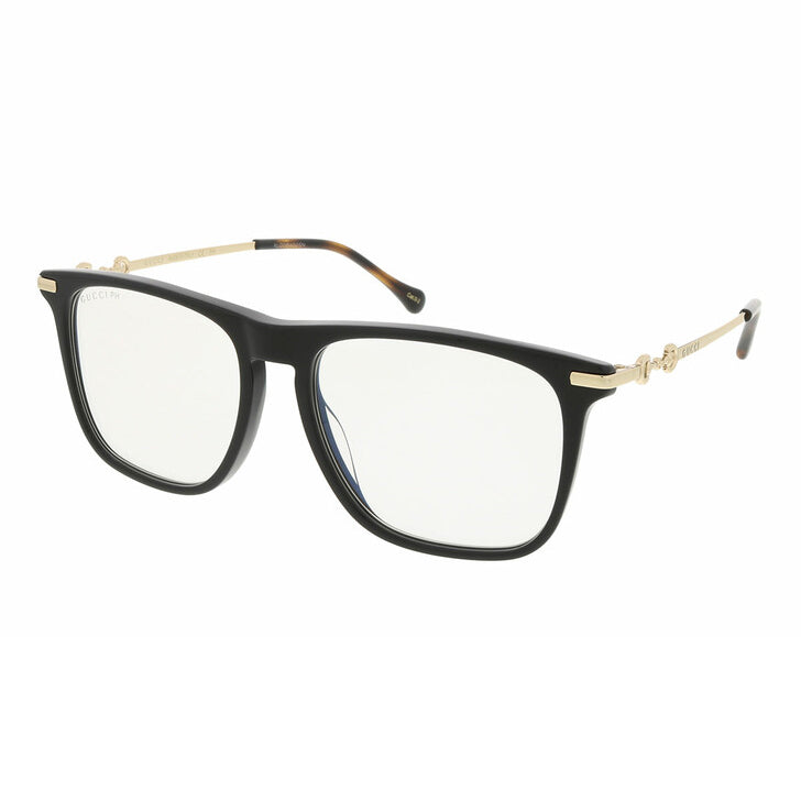 Gucci Unisex Sunglasses Rectangle Photochromic Black GG0915S-005 55
