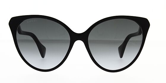 Gucci Women's Sunglasses Cat Eye Square Black GG1011S-001 57