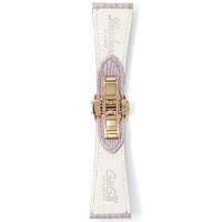Thumbnail for Gagà Milano Watch Lilac Lizard Leather Butterfly Strap