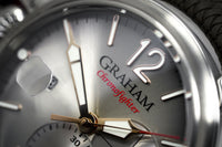 Thumbnail for Graham Chronofighter Grand Vintage Steel Rubber 2CVDS.S02A