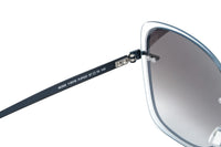 Thumbnail for Boss by BOSS Women's Sunglasses Square Rimless Blue/Grey 1167/S PJP/GO