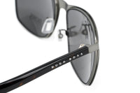 Thumbnail for Boss by BOSS Men's Sunglasses Classic Square Ruthenium/Grey 1291/F/S R80 IR 59