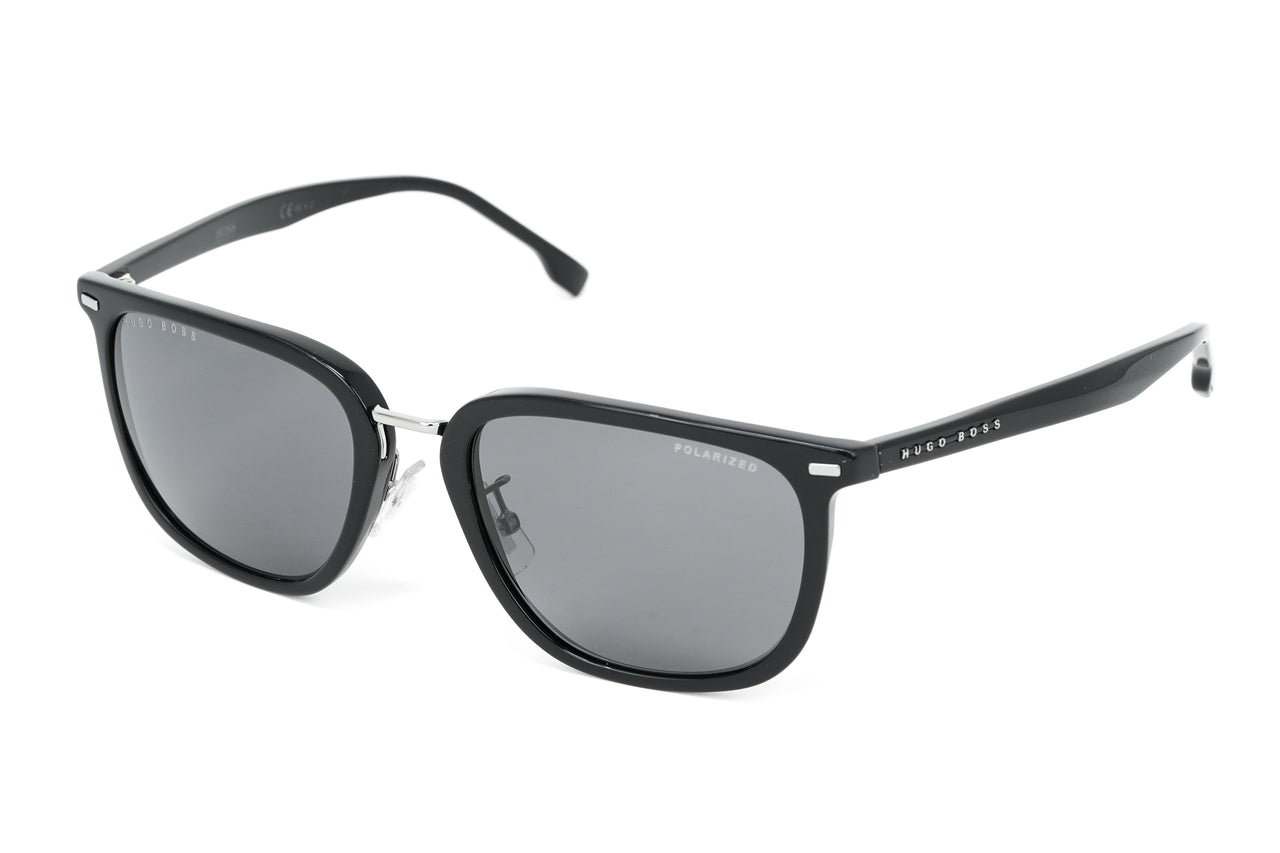 Boss by BOSS Men's Sunglasses Classic Square Black/Grey 1340/F/SK 284