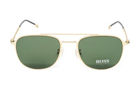 Thumbnail for Boss by BOSS Men's Sunglasses Square Browline Gold/Green 1349/F/S AOZ QT