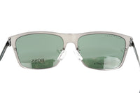 Thumbnail for Boss by BOSS Men's Sunglasses Classic Square Ruthenium/Green 1410/F/S R80