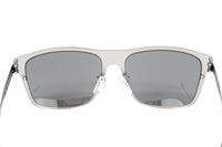 Thumbnail for Boss by BOSS Men's Sunglasses Classic Square Silver/Grey 1410/F/S R81