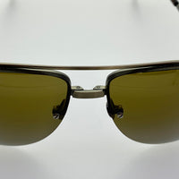 Thumbnail for Ann Demeulemeester Men's Sunglasses White Gold and Brown AD13C3SUN