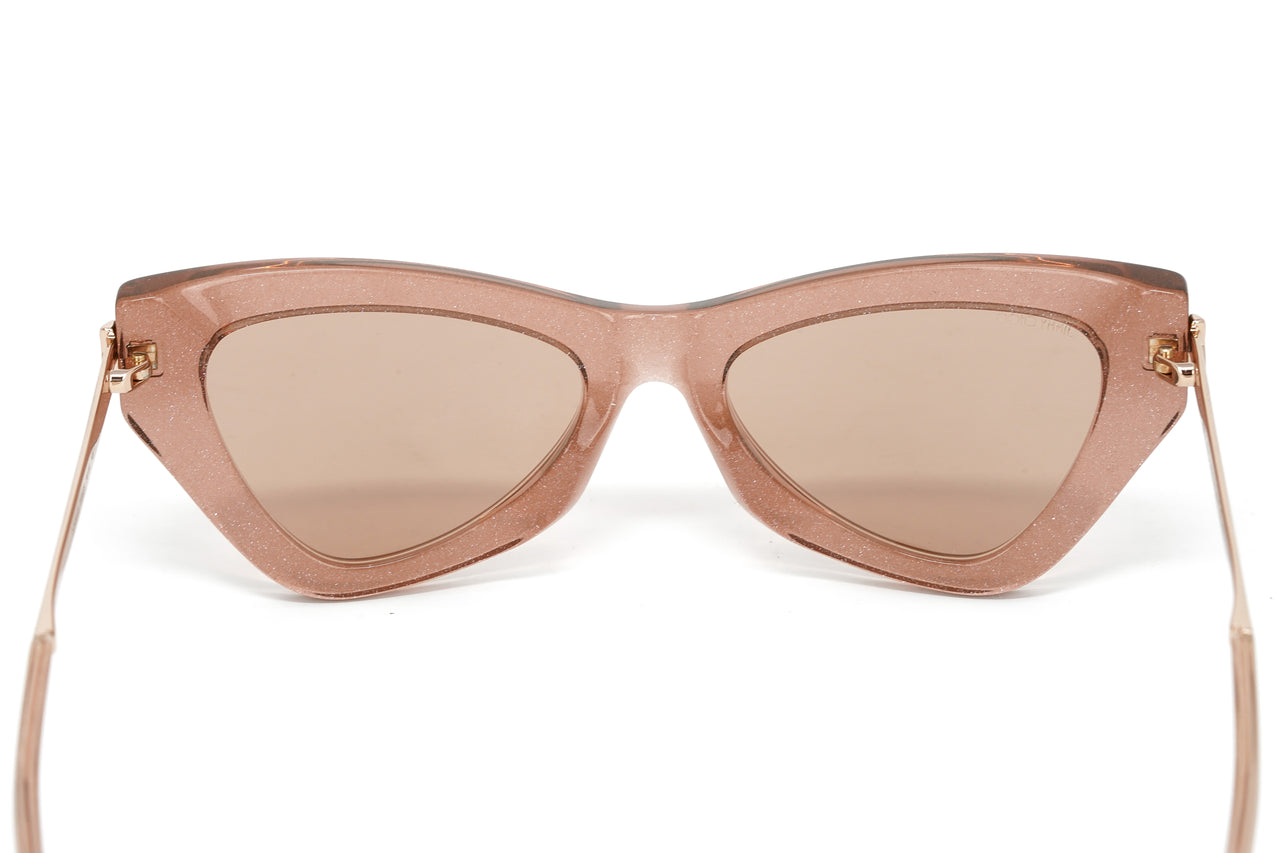 Jimmy Choo Women's Sunglasses Angular Cat Eye Pink DONNA/S W66
