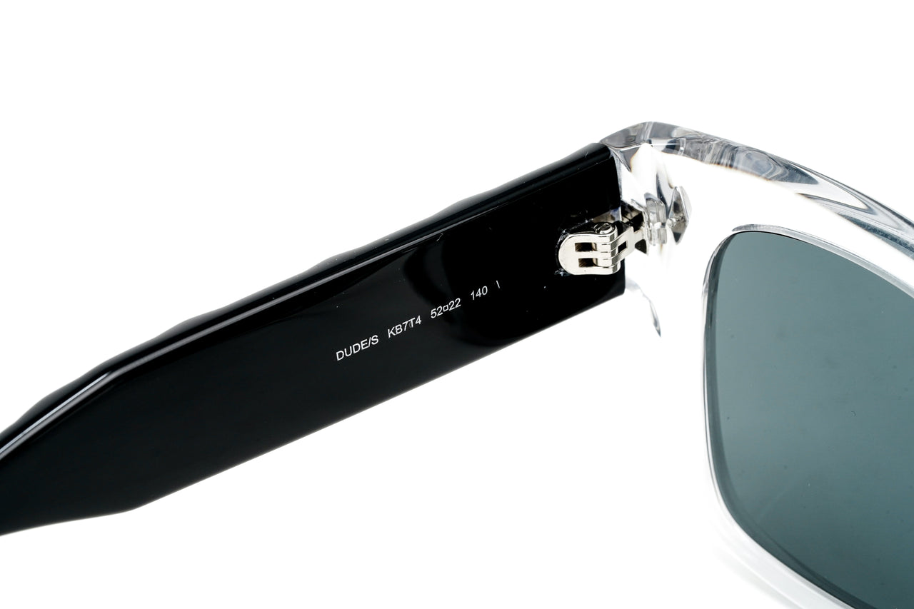 Jimmy Choo Men's Sunglasses Classic Rectangle Grey/Clear DUDE/S KB7