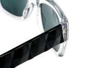 Thumbnail for Jimmy Choo Men's Sunglasses Classic Rectangle Grey/Clear DUDE/S KB7
