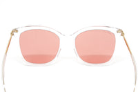 Thumbnail for Jimmy Choo Women's Sunglasses Oversized Square Clear/Pink ELIA/S 900