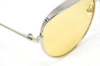 Thumbnail for Jimmy Choo Women's Sunglasses Round Silver/Yellow ELLO/S DYG