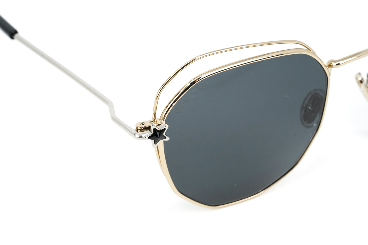 Jimmy Choo Women's Sunglasses Oval Gold/Grey FRANNY/S J5G