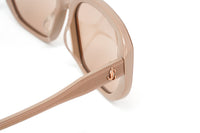Thumbnail for Jimmy Choo Women's Sunglasses Oversized Oval Beige/Pink KARLY/F/S FWM