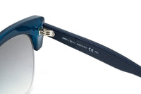 Thumbnail for Jimmy Choo Women's Sunglasses Classic Square Navy Glitter PRIYA/S JOJ
