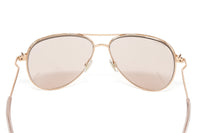 Thumbnail for Jimmy Choo Women's Sunglasses Pilot Pink/Rose Gold SANSA/S DDB