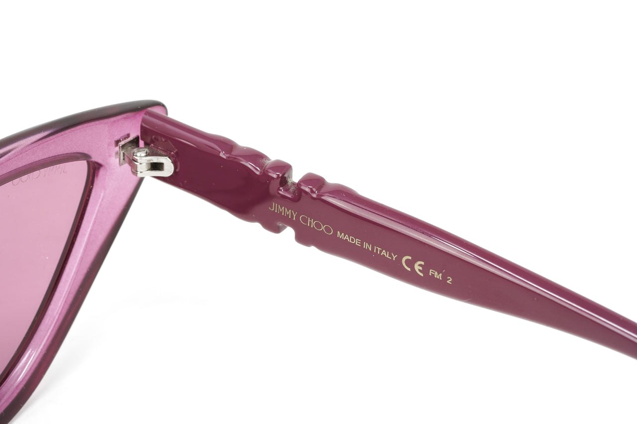 Jimmy Choo Women's Sunglasses Angular Cat Eye Pink SPARKS/G/S 8CO