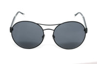 Thumbnail for Jimmy Choo Unisex Sunglasses Round Browline Matte Black YANN/S 807