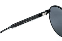 Thumbnail for Jimmy Choo Unisex Sunglasses Round Browline Matte Black YANN/S 807