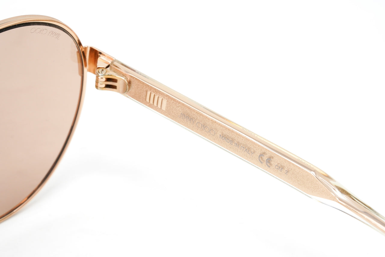 Buy Arzonai Fashion New Round Oval Stylish Sunglasses for Men & Women ( Golden-Pink)
