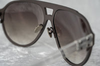 Thumbnail for Kris Van Assche Sunglasses Dark Purple Brown and Grey