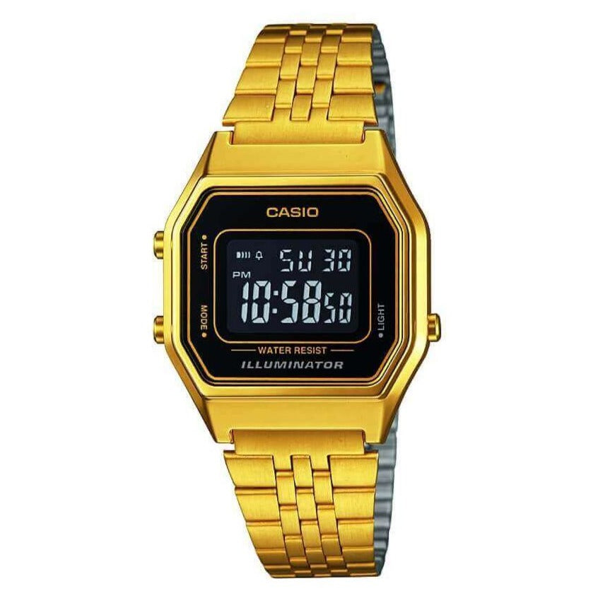 Casio Watch Digital Vintage Gold LA680WGA-1DF