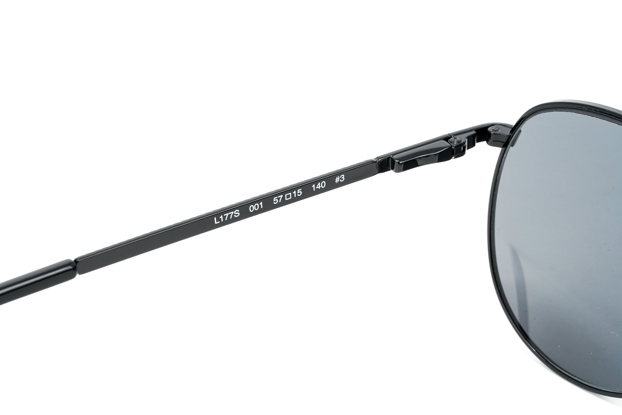 Lacoste Men's Sunglasses Pilot Black/Blue L177S 001