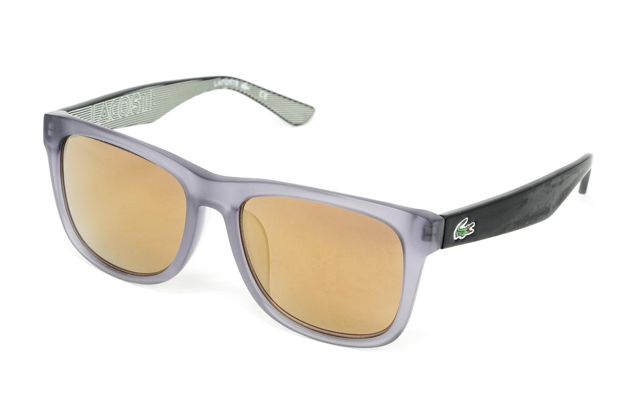 Lacoste Unisex Sunglasses Classic Square Grey/Gold L805SA 024