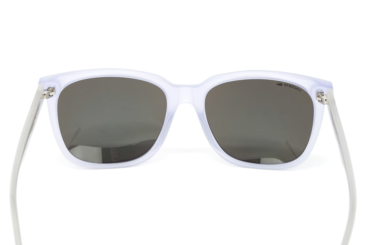 Lacoste Unisex Sunglasses Classic Square Clear/Green L838SA 971