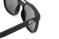 Thumbnail for Lacoste Unisex Sunglasses Browline Square Black/Grey L883S 001