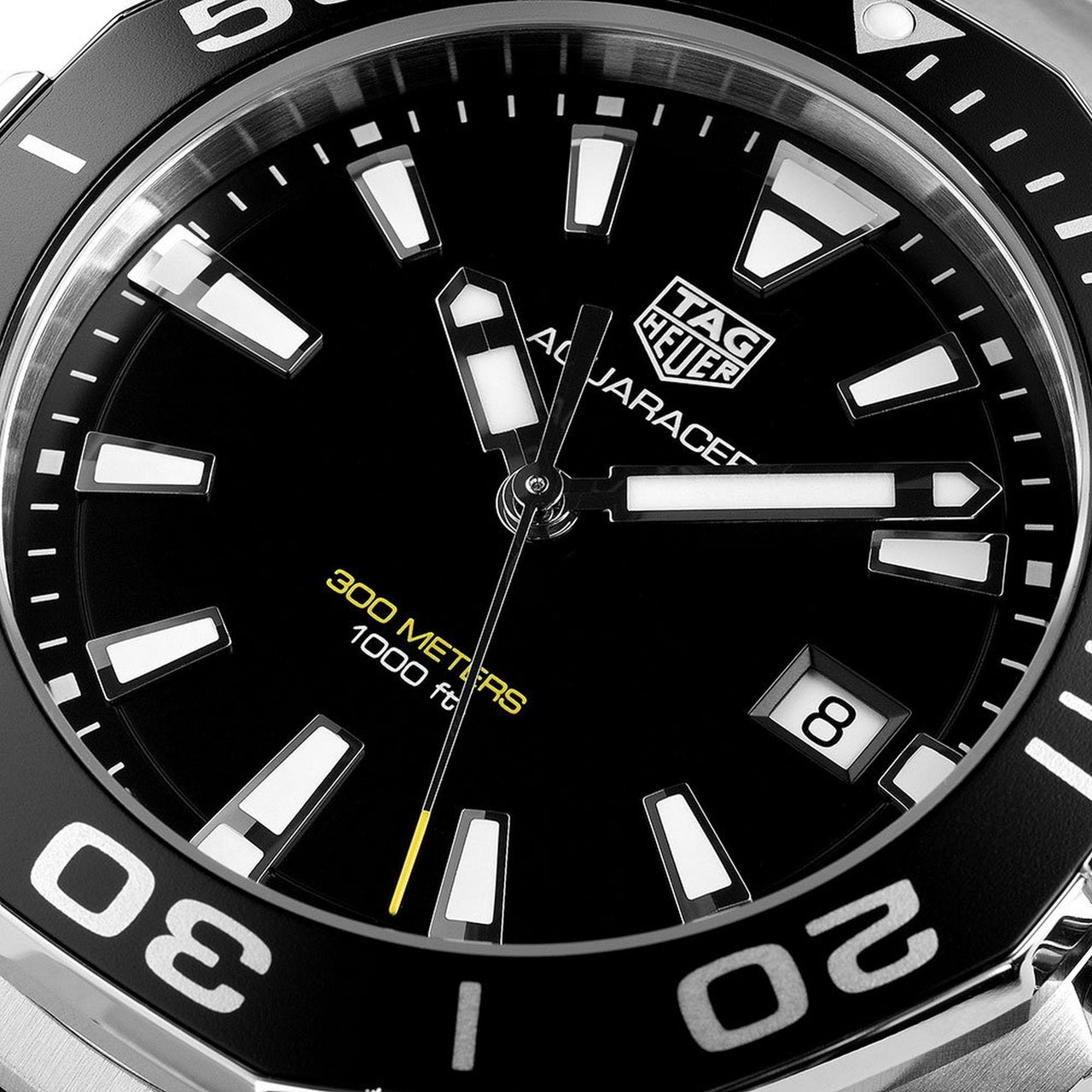 Tag Heuer Watch Aquaracer Quartz 41mm Black WAY111A.BA0928