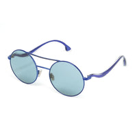 Thumbnail for Jimmy Choo Women's Sunglasses Round Browline Blue MAELLE/S ZI9