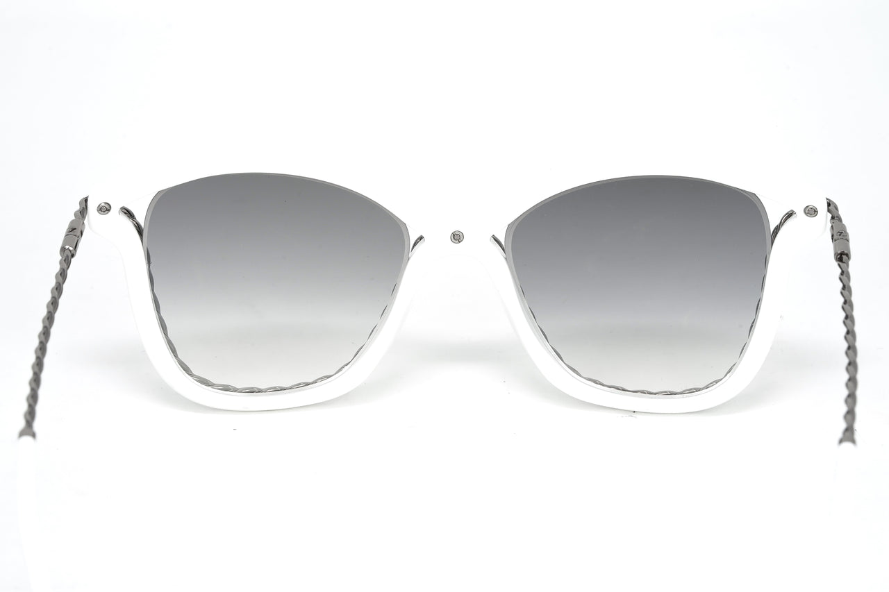 Marc Jacobs Women's Cat Eye Sunglasses White Grey MARC 160/S VK6