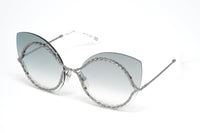 Thumbnail for Marc Jacobs Women's Cat Eye Sunglasses Rimless Gradient Grey MARC 161/S 6LB